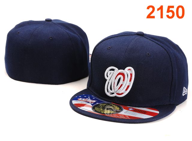 Washington Nationals MLB Fitted Hat PT22